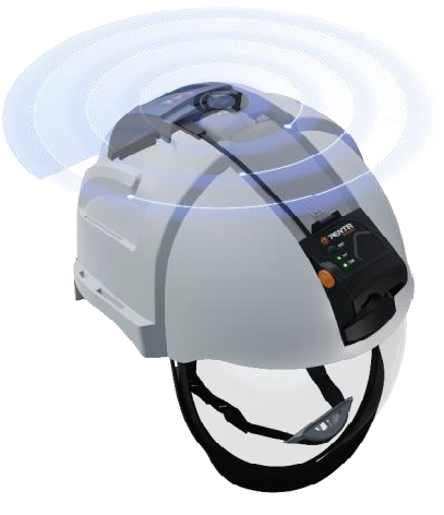 Sygnalizator napięcia VEA-3- od L1 do L5 -BK z latarką czołową